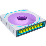 Lian Li UNI FAN SL-INFINITY 120 Wireless Reversed Blade ventilateur de boîtier RGB  Blanc, 120 x 122 x 25 mm, PWM