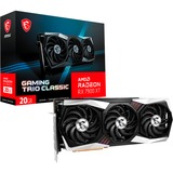 MSI Radeon RX 7900 XT GAMING TRIO CLASSIC 20G, Carte graphique 1x HDMI, 3x DisplayPort