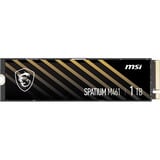 MSI SPATIUM M461 1 To SSD Noir/Or, S78-440L1D0-P83, PCIe Gen 4.0 x4, NVMe 1.4