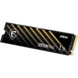 MSI SPATIUM M461 1 To SSD Noir/Or, S78-440L1D0-P83, PCIe Gen 4.0 x4, NVMe 1.4