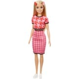Mattel Barbie Fashionistas - Débardeur orange/rose, Poupée 