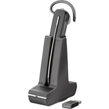 Plantronics Savi 8240 UC Casque Crochets auriculaires Noir, Casque/Écouteur Noir, Casque, Crochets auriculaires, Bureau/Centre d'appels, Noir, Sans fil, Intra-aural