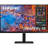 SAMSUNG ViewFinity S8 LS27B800PXPXEN 27" 4K UHD Moniteur  Noir, 4K UHD, HDMI, DisplayPort, USB-C, USB-A 3.2, VESA DisplayHDR 400