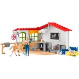 Schleich Cabinet vétérinaire avec animaux, Figurine 3 an(s), Ferme, Multicolore
