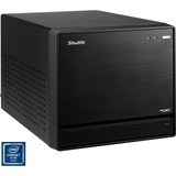 Shuttle XPC cube SH370R8 Noir Intel® H370 LGA 1151 (Emplacement H4), Barebone Noir, Cube, PC type barebone, Intel® H370, LGA 1151 (Emplacement H4), DDR4-SDRAM, Série ATA III