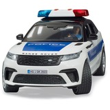 bruder Véhicule de police Range Rover Velar avec agent de police, lumières et sons, Modèle réduit de voiture 02890