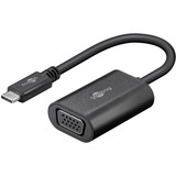 goobay Adaptateur USB-C vers VGA Noir, 0,2 mètre