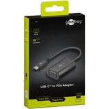 goobay Adaptateur USB-C vers VGA Noir, 0,2 mètre