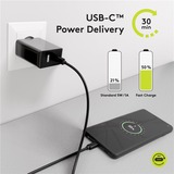 goobay Câble de charge et de synchronisation USB-C PD 100W Noir, 1 mètre