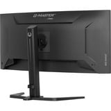 iiyama G-Master Red Eagle GCB3484WQSU-B1 34" Moniteur UltraWide gaming incurvé  Noir, 180 Hz, HDMI, DisplayPort, Audio, AMD Free-Sync