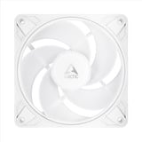 ARCTIC P12 Pro Reverse A-RGB ventilateurs de boîtier Blanc, 3 pièces, 120 x 120 x 27 mm, PWM, Ventilateur, 12 cm, 124 m³/h, Blanc