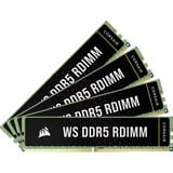 Corsair 64 Go DDR5-5600 ECC (4x 16 Go) Quad-Kit, Mémoire vive Noir, CMA64GX5M4B5600C40, WS, XMP 3.0