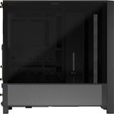 Corsair FRAME 4000D boîtier midi tower Noir | 2x USB-A | 1x USB-C | Verre Trempé