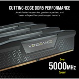 Corsair Vengeance 32 Go DDR5-6000 (2x 16 Go) mémoire vive Noir, CMK32GX5M2E6000C36, XMP 3.0