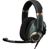EPOS H6 PRO - Casque de gaming à circuit acoustique fermé, Casque gaming Vert, Pc, PlayStation 4, PlayStation 5, Xbox One, Xbox Series X|S, Nintendo Switch