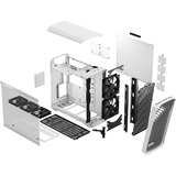 Fractal Design Torrent boîtier midi tower Blanc | 2x USB-A | 1x USB-C | Window