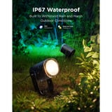 Govee Spotlights d'extérieur 2 - Lot de 2, Lampe Noir