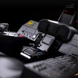 HORI ACE COMBAT 8: WINGS OF THEVE Flight Stick, Manette de jeu Noir