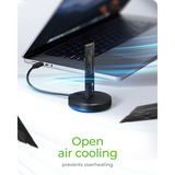 ICY BOX ICY BOX IB-1610MCD-C31 Docking Station f, Station d'accueil Noir