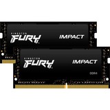 Kingston FURY 64 Go DDR4-3200 (2x 32 Go) mémoire PC portable Noir, KF432S20IBK2/64, SO-DIMM, XMP 2.0