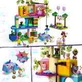 LEGO Friends - Fête d'anniversaire pour chats et cabane dans les arbres, Jouets de construction 42666