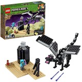 LEGO Minecraft - La bataille de l'End, Jouets de construction 21151