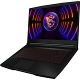 MSI Thin GF63 (12VE-015BE) 15.6" PC portable gaming  Noir | Core i5-12450H | RTX 4050 | 16 Go | SSD 512 Go | 144 Hz