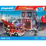 PLAYMOBIL Action Heroes - Méga-set des pompiers, Jouets de construction 71603