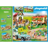 PLAYMOBIL Country - Voiture et van pour poney, Jouets de construction 70511