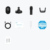 Reolink Argus B330 Caméra sans fil intelligente 2K 4MP avec projecteur de mouvement, Caméra de surveillance Noir, WiFi 5GHz/2.4GHz