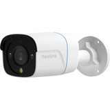 Reolink RP-PCB8M, caméra de sécurité intelligente 4K/8MP PoE avec vision nocturne IR et couleur, Caméra de surveillance Blanc