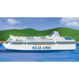 SIKU SUPER - Silja Symphony, Modèle réduit de voiture Blanc/Bleu, Échelle 1:1000