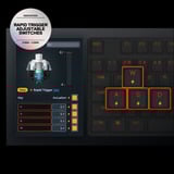 SteelSeries clavier gaming Blanc, Layout États-Unis, SteelSeries OmniPoint 3.0