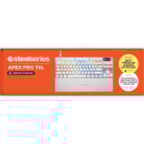 SteelSeries clavier gaming Blanc, Layout États-Unis, SteelSeries OmniPoint 3.0