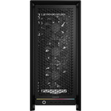 Corsair FRAME 5000D RS boîtier midi tower Noir | 4x USB-A | 1x USB-C | RGB | Verre Trempé