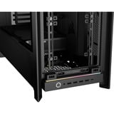 Corsair  boîtier midi tower Noir | 4x USB-A | 1x USB-C | RGB | Verre Trempé