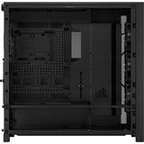Corsair  boîtier midi tower Noir | 4x USB-A | 1x USB-C | RGB | Verre Trempé