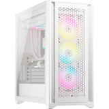 Corsair iCUE 5000D RGB AIRFLOW, Moyen tour Blanc