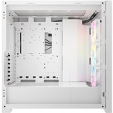 Corsair iCUE 5000D RGB AIRFLOW boîtier midi tower Blanc | 2x USB-A | 1x USB-C | RGB | Verre Trempé