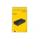 DeLOCK USB 2.0 Switch 2, Switch USB Noir