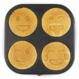 Domo DOMO Emoji pannenkoekenmaker, Pancakemaker Noir