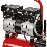 Einhell TE-AC 6 Silent compresseur pneumatique 550 W 110 l/min Secteur Rouge/Noir, 110 l/min, 8 bar, 550 W, 14,7 kg