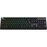 Keychron K10 HE-J1 RGB clavier mécanique Noir, Layout BE (AZERTY), Gateron Double-Rail Magnetic Nebula, 100%, Hot-swappable, Bluetooth, 2.4GHz