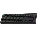 Keychron K10 HE-J1 RGB clavier mécanique Noir, Layout BE (AZERTY), Gateron Double-Rail Magnetic Nebula, 100%, Hot-swappable, Bluetooth, 2.4GHz