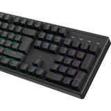 Keychron K10 HE-J1 RGB clavier mécanique Noir, Layout BE (AZERTY), Gateron Double-Rail Magnetic Nebula, 100%, Hot-swappable, Bluetooth, 2.4GHz