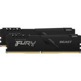 Kingston FURY Beast 16 Go DDR4-3600 (2x 8 Go) mémoire vive Noir, KF436C17BBK2/16, XMP 2.0