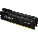 Kingston FURY Beast 16 Go DDR4-3600 (2x 8 Go) mémoire vive Noir, KF436C17BBK2/16, XMP 2.0