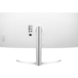 LG 40WP95CP-W 39.7" 4K UHD Moniteur UltraWide incurvé  Blanc, 2x HDMI, 1x DisplayPort, 2x USB-A 3.2 (5 Gbit/s), 1x USB-C, 1x Thunderbolt 4