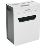 Leitz IQ Protect Premium destructeur de documents 8X, Broyeur de document Blanc/gris