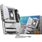 MSI MPG X870E EDGE TI WIFI carte mère socket AM5 Argent, 5 Gb-LAN, Wi-Fi 7, BT, Sound, ATX